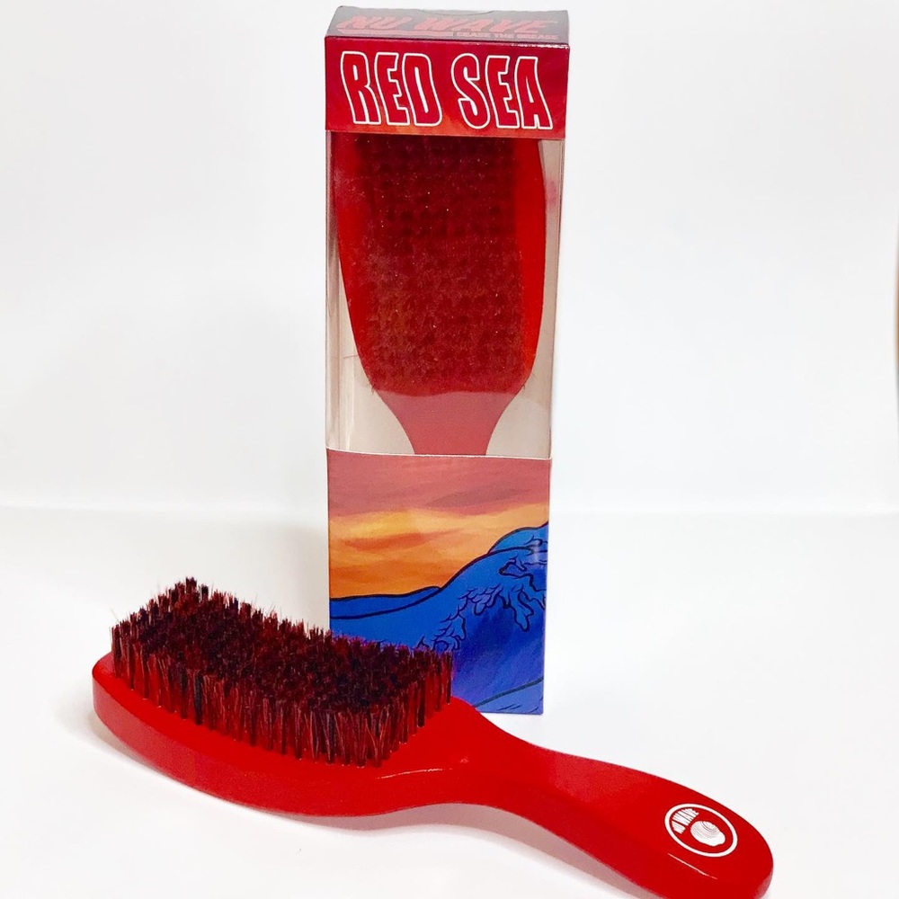 Nu Wave Red Sea 360 Wave Brush Medium Soft
